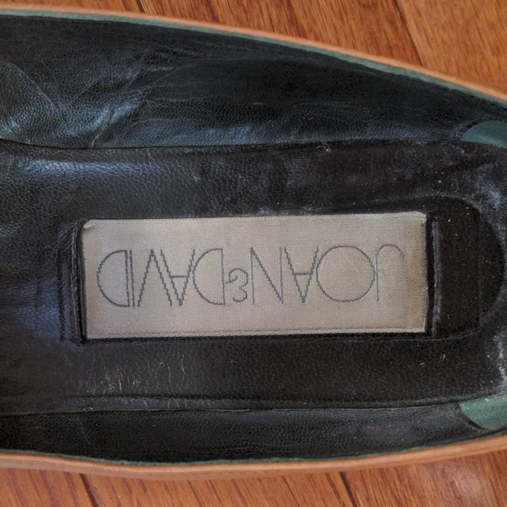 Vintage Made in Italy Woven Leather Flats - Picture 8 of 10
